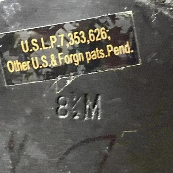 MARC FISHER WO SIZE 8.5 BLACK SUEDE 5” HEEL FRONT PLATFORM HEEL ANKLE STRAPS - Picture 8 of 16